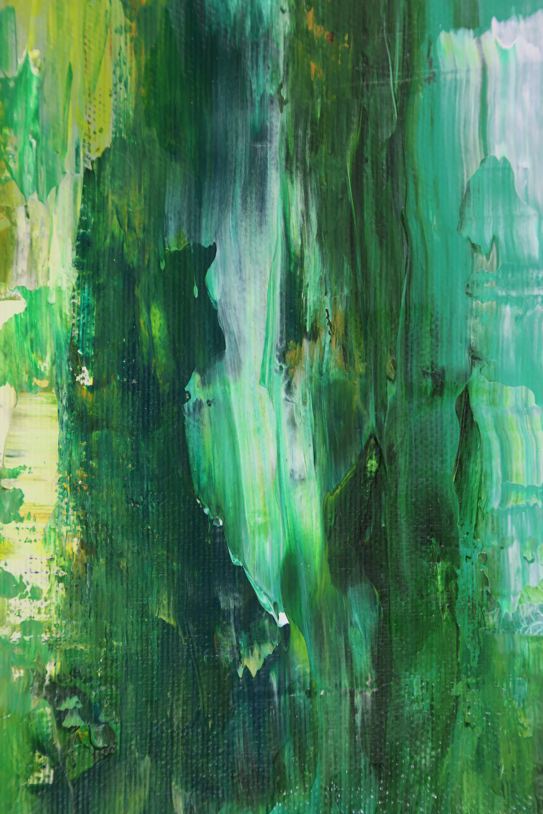Layered green abstract artwork suggesting a planned transport route